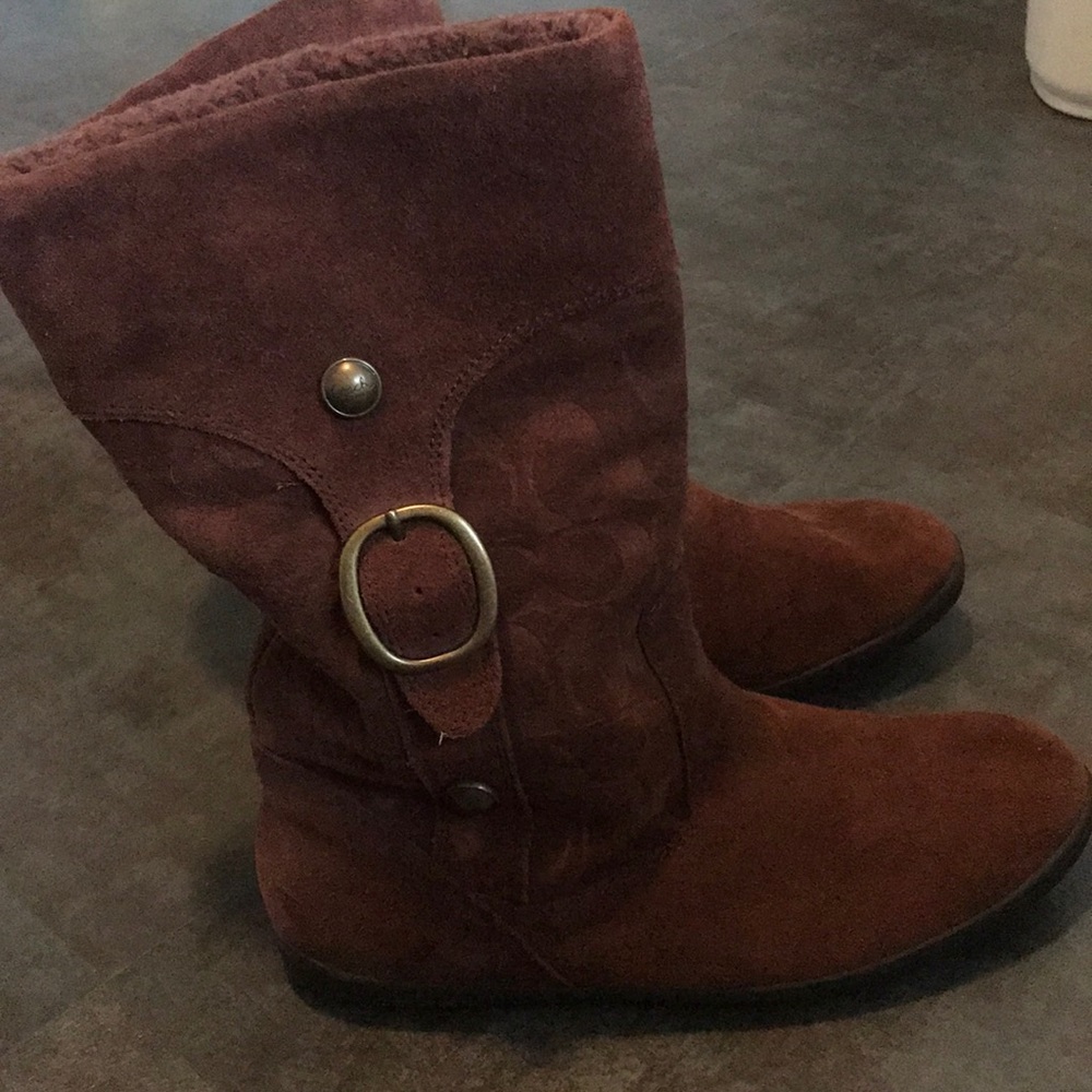 COACH boots for a STEAL!